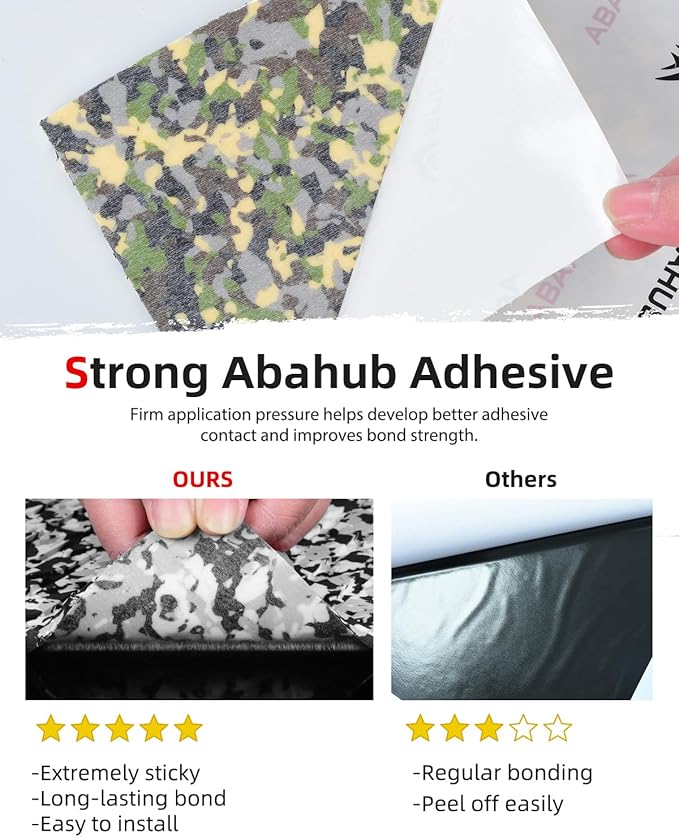 Abahub EVA Foam Boat Flooring Self-Adhesive Decking Surfboard Traction Pad |