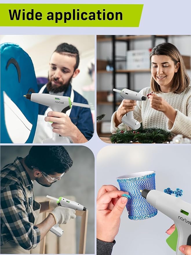 Narbell 12V Full Size Hot Glue Gun Cordless