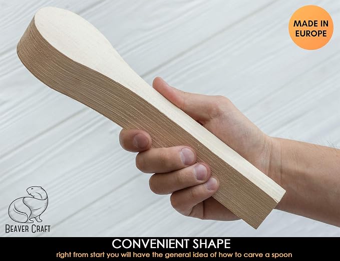 BeaverCraft Basswood Wood for Carving