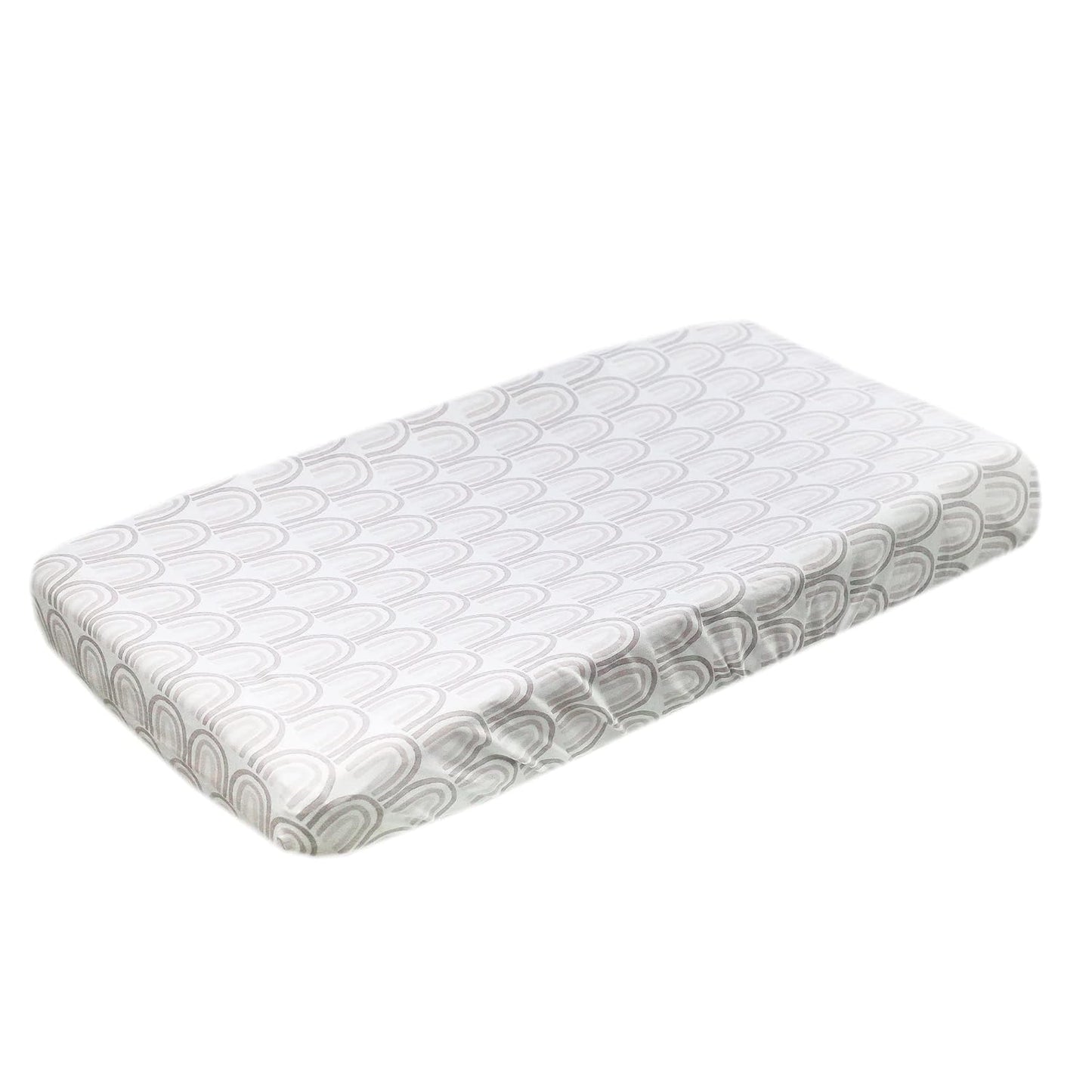 Copper Pearl Premium Knit Changing Pad Cover Soft, Stylish, and Universal Fit for All Standard Diaper Changing Pads, Trendy Design Changing Pad Covers, Bliss