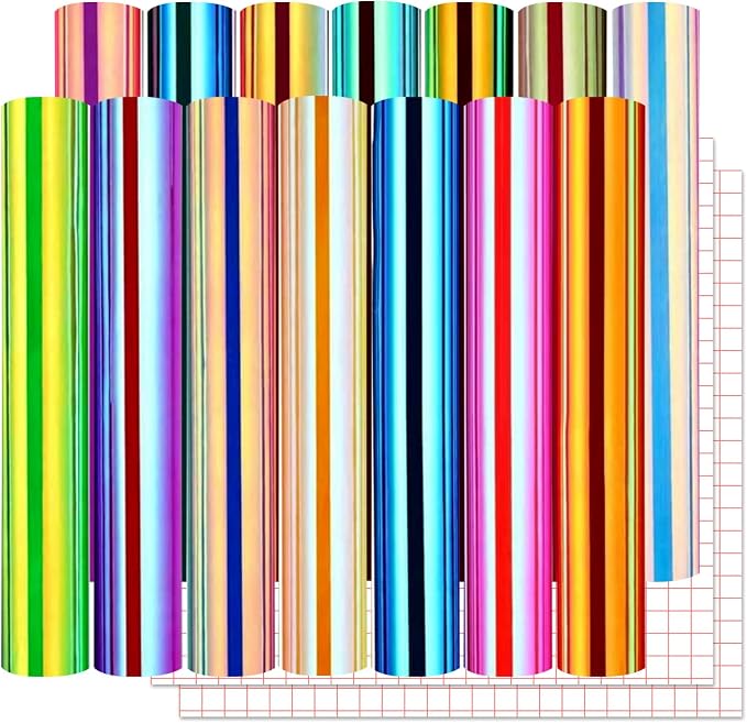 Lya Vinyl 16 Pack Holographic Vinyl Set