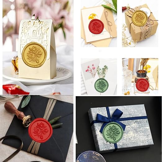 Wax Seal Sticks, Atopbb 30pcs Glue Gun Wax Sealing Sticks Beads Only Suit