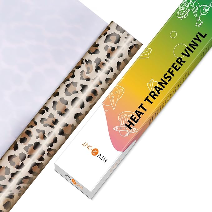 HTVRONT Leopard HTV Heat Transfer Vinyl Rolls