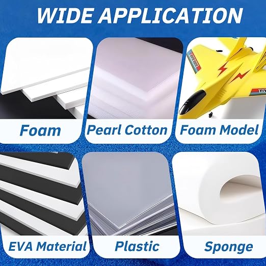 4OZ Foam Glue with Brush, High Strength Clear Foam Adhesive