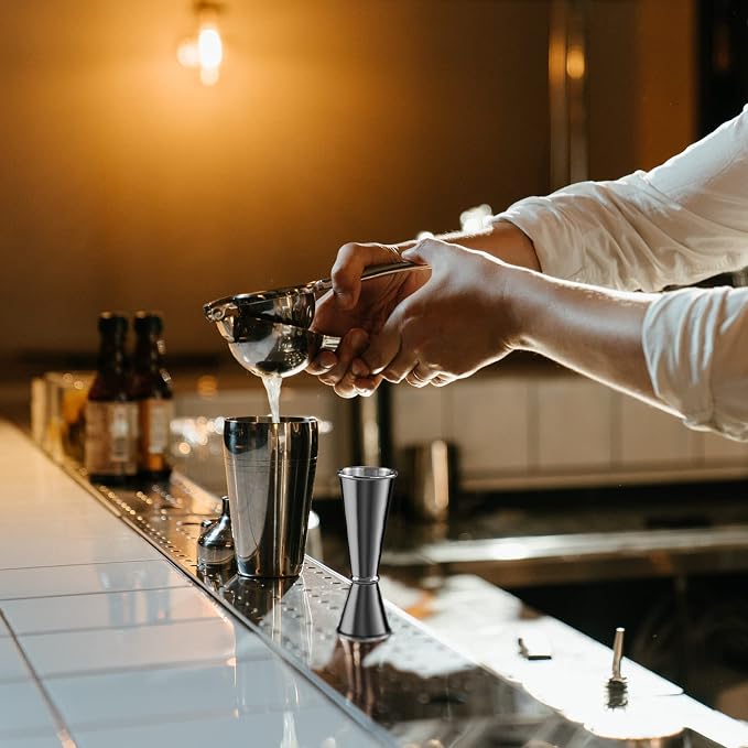 Jigger for Bartending, Briout Double Cocktail Jigger Japanese Premium 304 Food