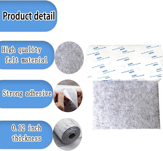 Cuttable Felt Furniture Pads