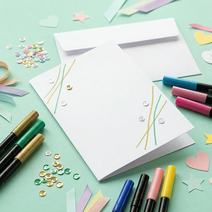 Heavyweight White Blank Cards