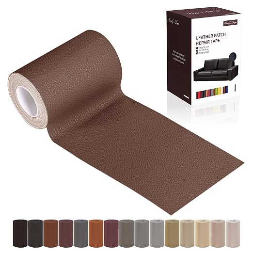 Leather Repair Patch Tape, Car Seat, Vinyl Leather Repair Kit