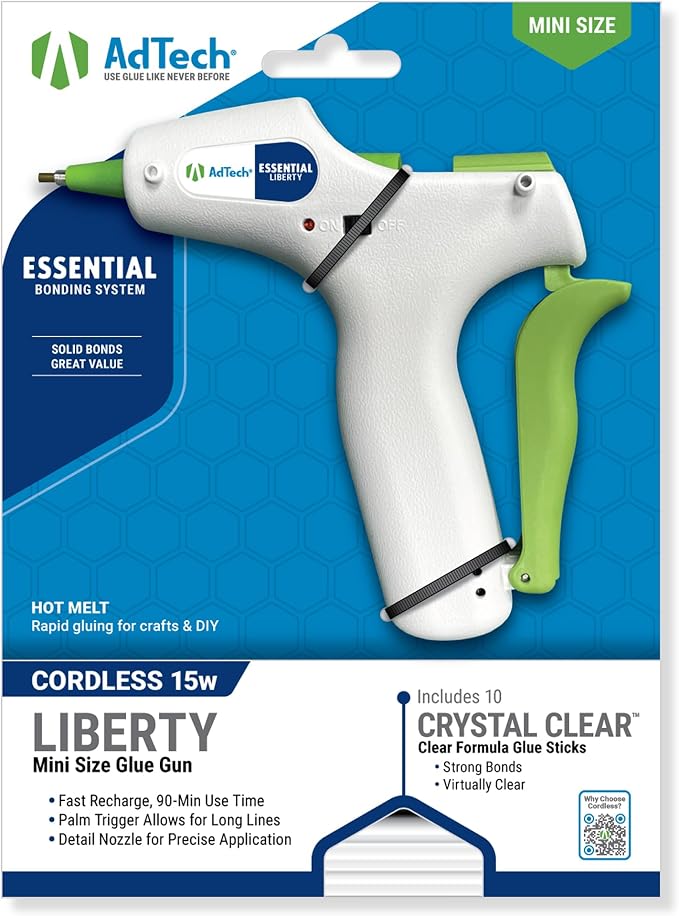 AdTech Liberty Cordless Mini Glue Gun