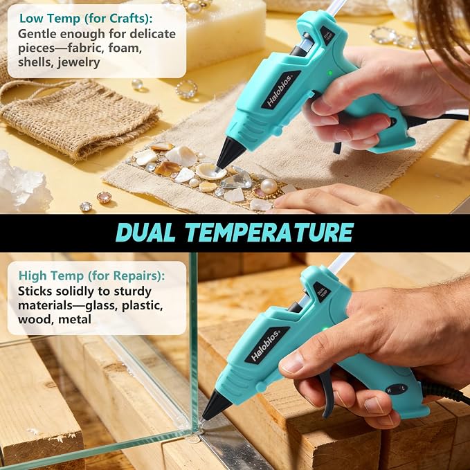 Halobios Mini Dual Temp Hot Glue Gun