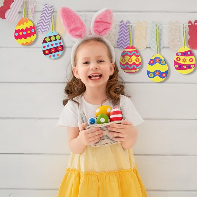 Fennoral 12 Pack Easter Egg Craft Kit