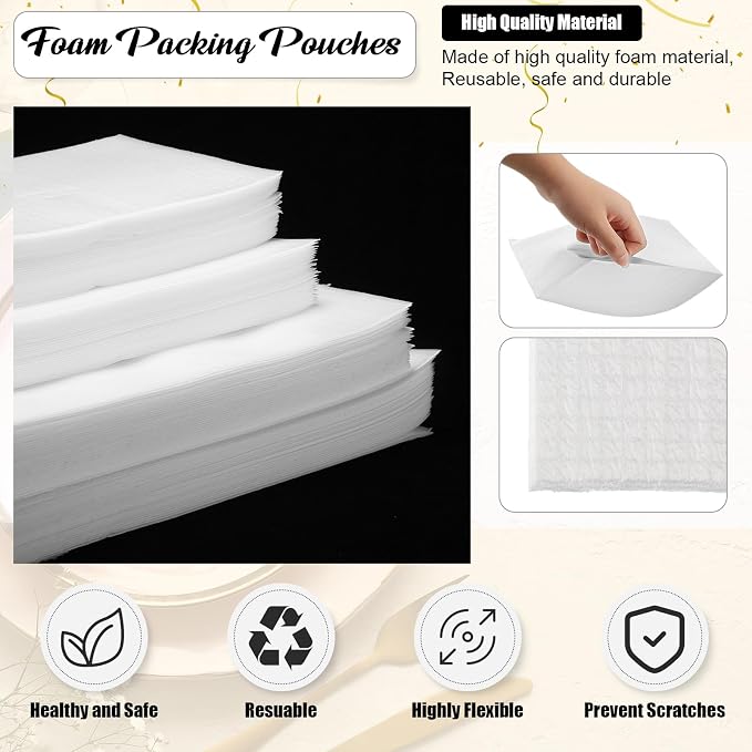 Frienda 240 Pcs Dish Packing Supplies
