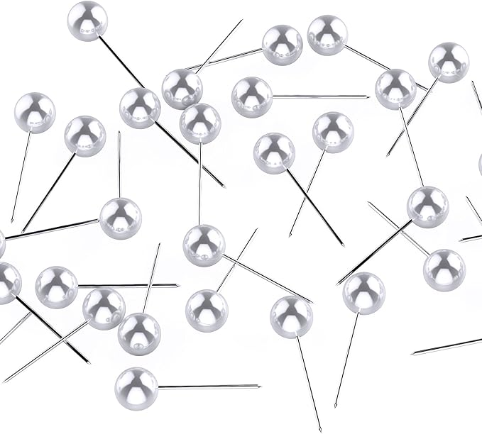 WILLBOND 500 Pack Map Push Pins Map Tacks Small Round Head Push Pins Thumb Tacks