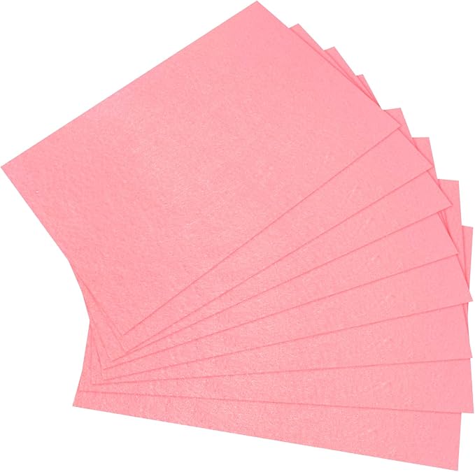 Luomorgo 8 Pcs 8 x 12 Inch Stiff Felt, 2mm Thick,