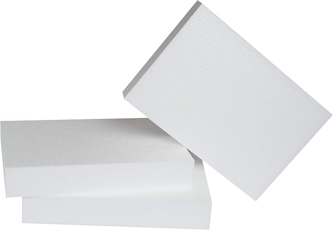 Silverlake 8x12x2 Craft Foam for Styrofoam Block Projects