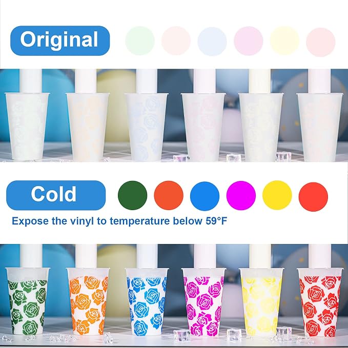 TECKWRAP Cold Sensitive Color Changing Vinyl