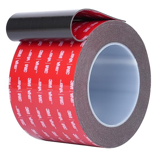Double Sided Tape Heavy Duty, Waterproof Mounting Foam Tape, 16.5ft Length