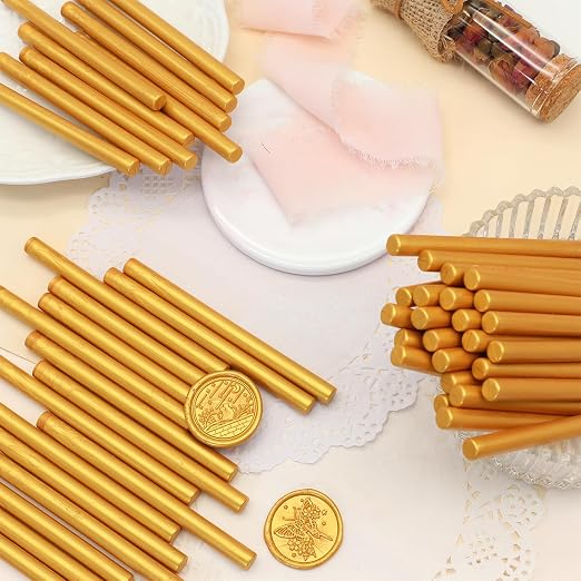 60pcs Wax Seal Sticks, HOSEALING Glue Gun Wax Seal Sticks