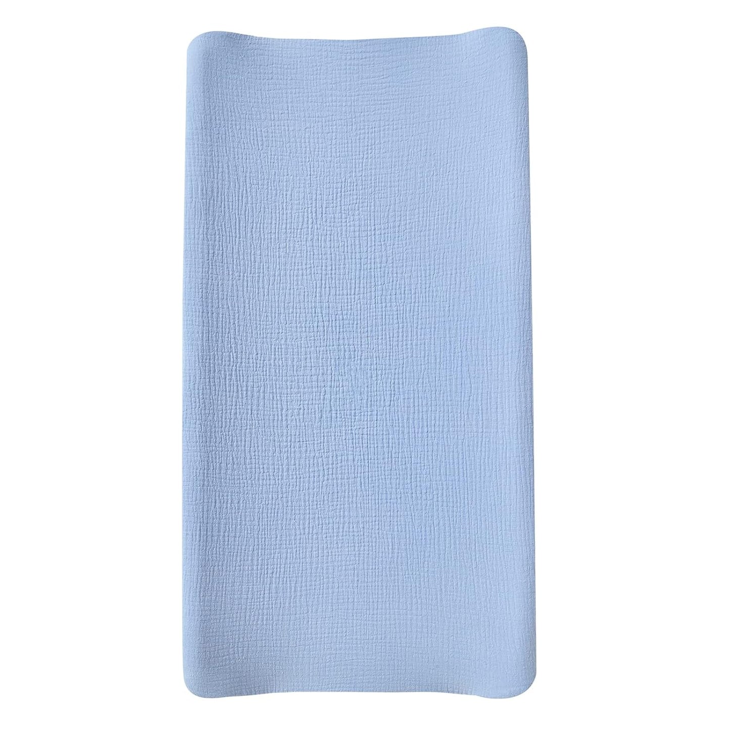 Muslin Changing Pad Cover,Ultra Soft Breathable Diaper Changing Table Cover for Baby Boys Girls,Neutral Fitted Changing Pad Sheets