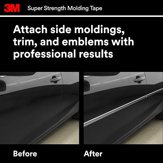3M Super-Strength Molding Tape, 7/8 in x 15 ft, 1 Roll