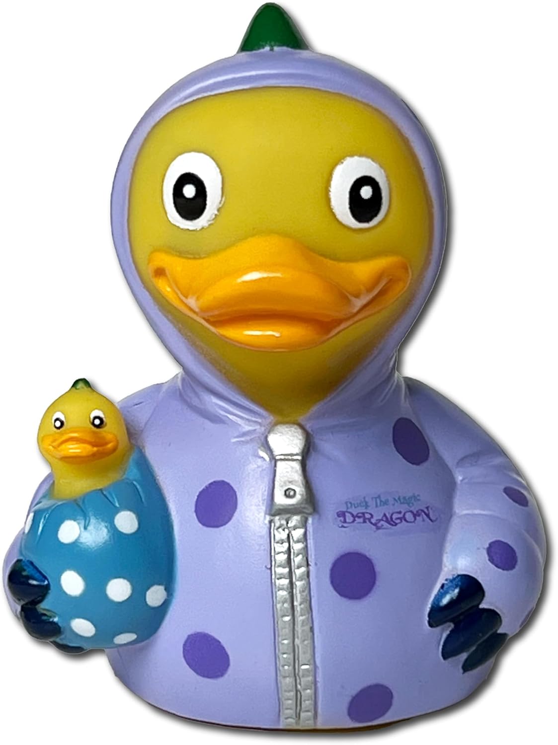 CelebriDucks - Duck The Magic Dragon - Floating Rubber Ducks - Collectible Bath Toy Gift for Kids & Adults of All Ages