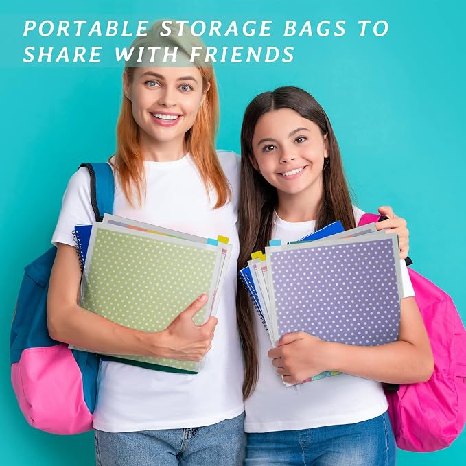 Caydo 24 Pieces Scrapbook Paper Storage Organizer
