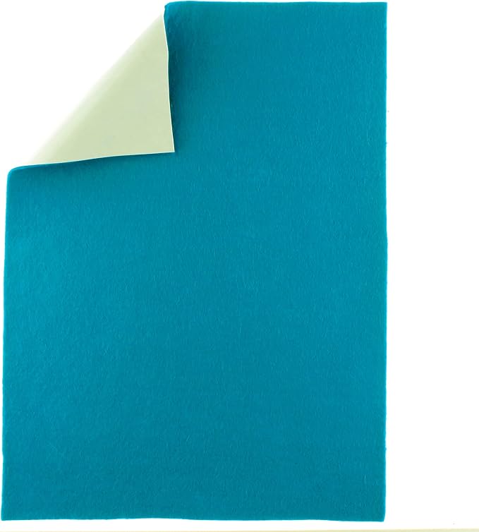 HairBow Center HBC Merino Wool Blend Felt Crafting Sheets Adhesive Backed