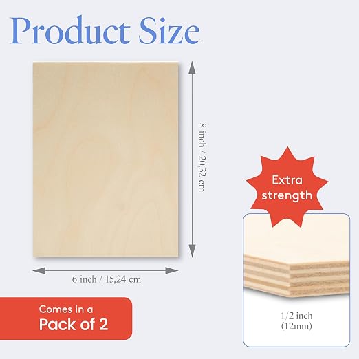 12 mm Baltic Birch Plywood 1/2
