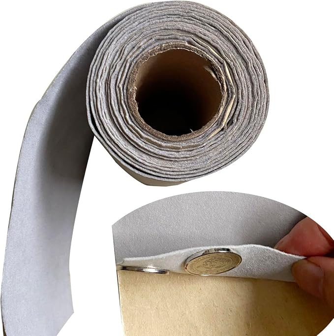 Adhesive Grey Velvet Felt Fabric Liner