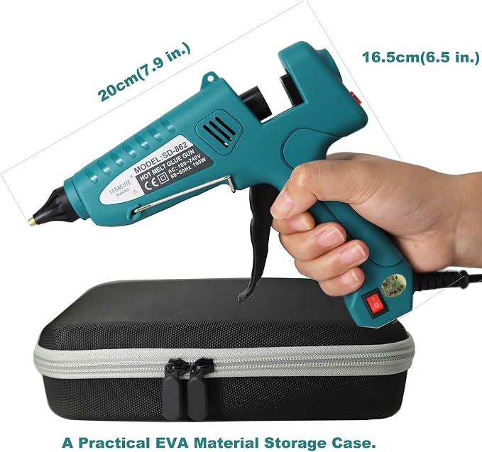 Professional Hot Glue Gun Kit, Full Size,