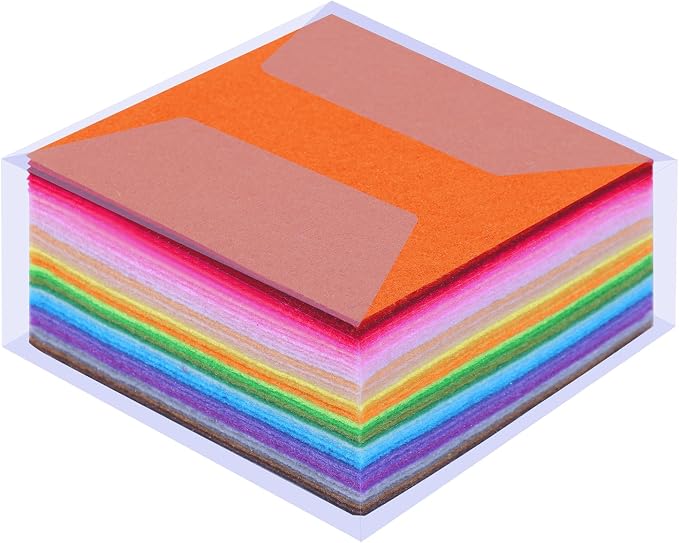 40 PCS Assorted Colors Soft Nonwoven Felt Sheets
