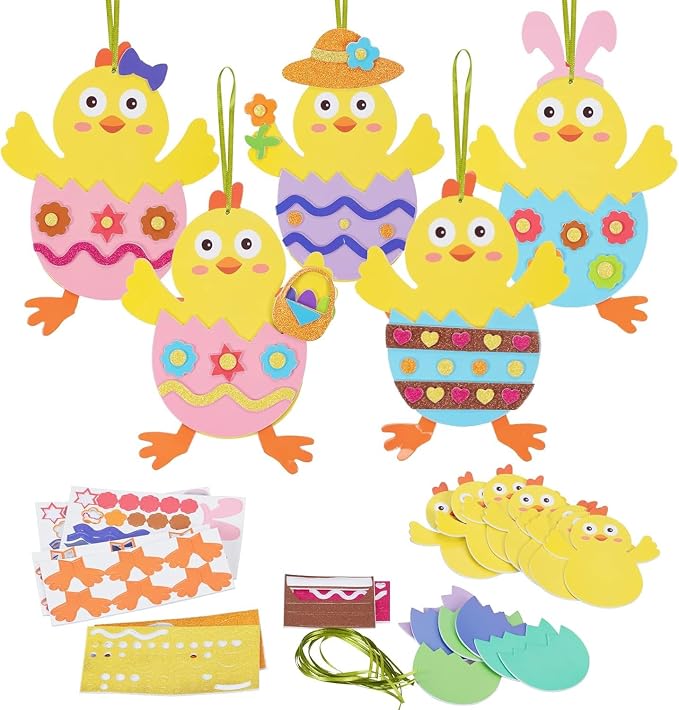 Fennoral 12 Pack Easter Craft for Kids