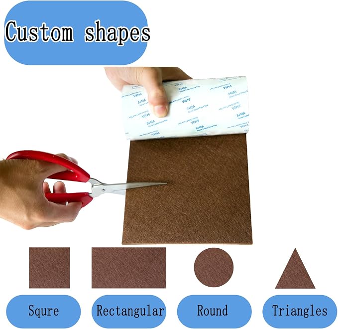 Cuttable Felt Furniture Pads