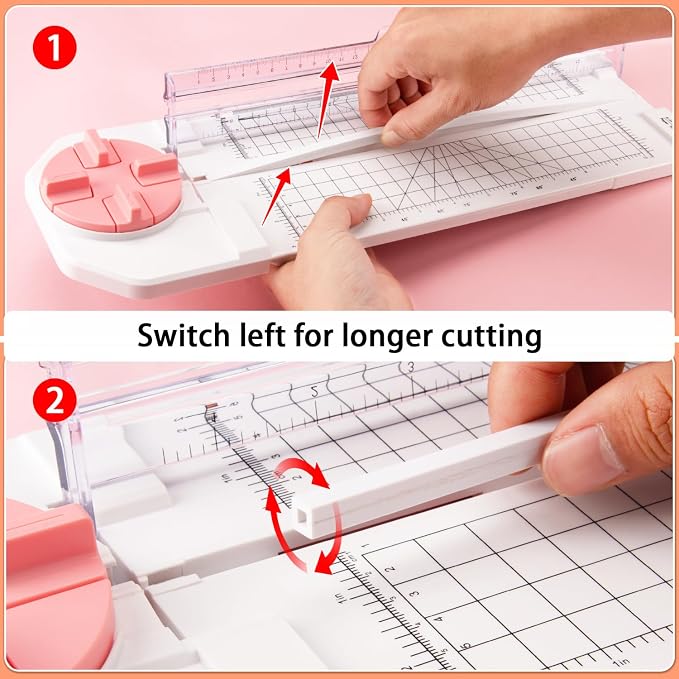 Paper Cutter for Craft：Paper Trimmer, Perforator, Photo for Scrapbooking and