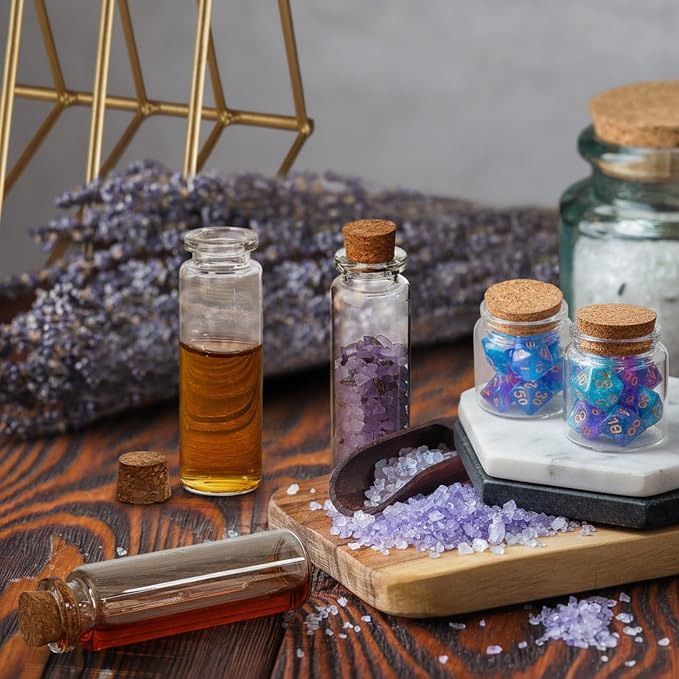 Patelai 48 Pcs Small Glass Jars