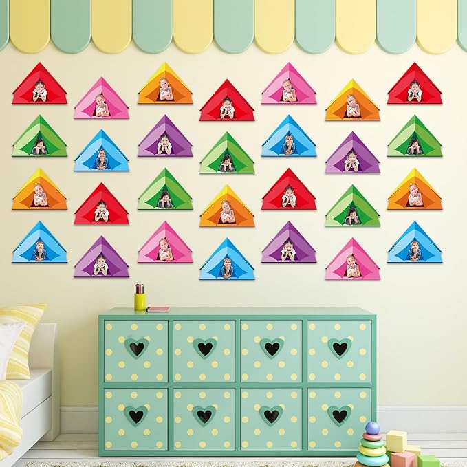 48 Set Camping Tent Cutouts