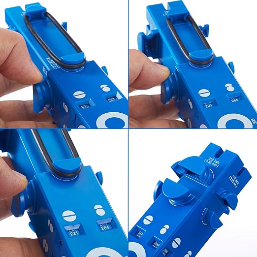 O-Ring Gauge Make Work Smart, Telescoping O Ring Sizing Plastic Gauge, Slide