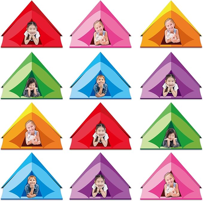 48 Set Camping Tent Cutouts