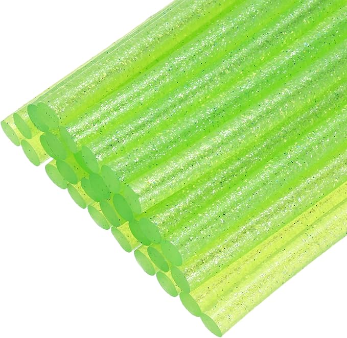 uxcell 30pcs 7mm x 100mm Mini Hot Glue Sticks