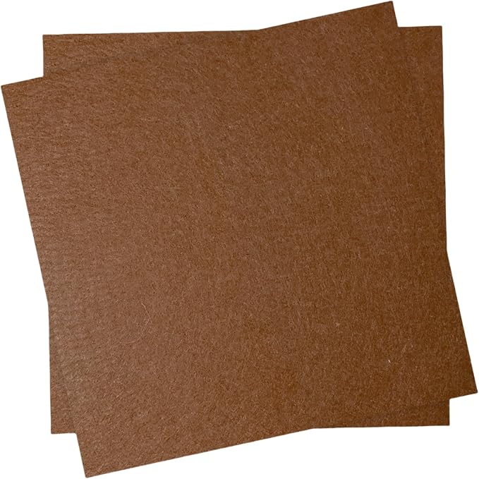 12" x 12" Felt Fabric Sheets for Crafts, 1mm Thick, Squares Felt Paper for