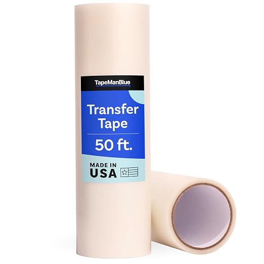 TapeManBlue Clear Transfer Tape