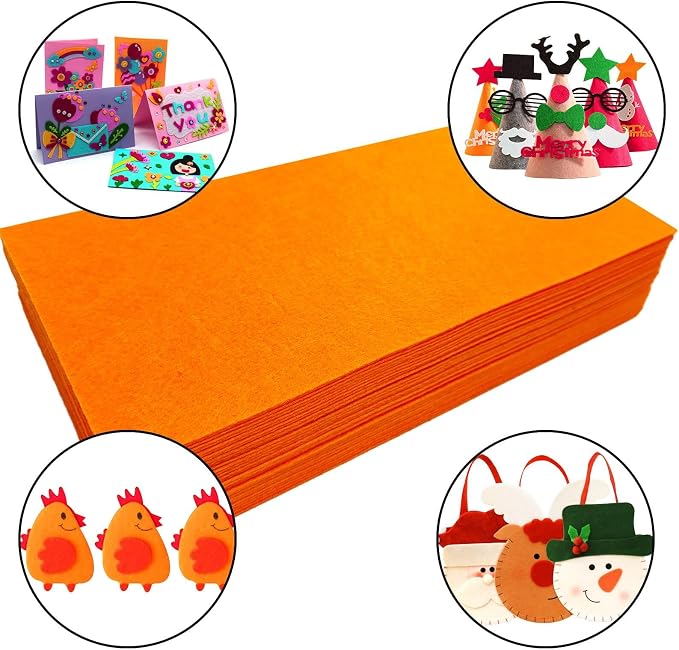 Jtnohx Self Adhesive Felt Sheets, Sticky Fabric Square