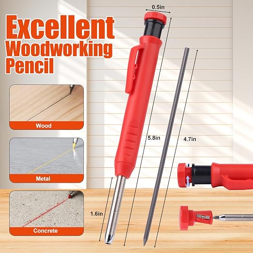 Stair Tread Template Tool, Stair Gauge Set Shelf Layout Measuring Scribe Tool