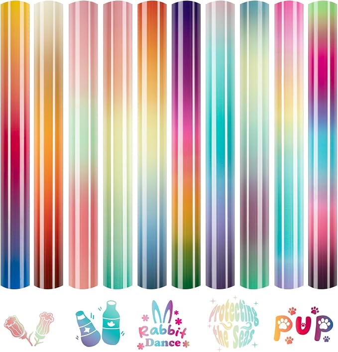 HTVRONT Gradient Heat Transfer Vinyl