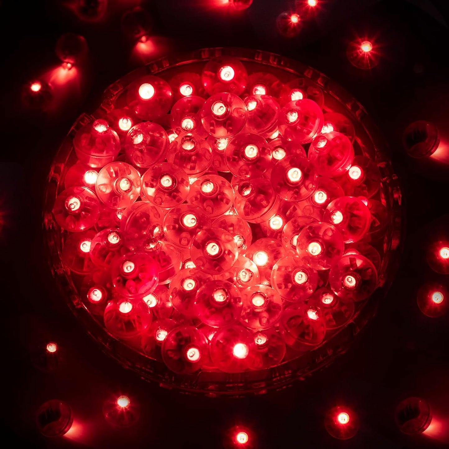 ZGWJ 100PCs Mini Led Lights for Paper Lantern, Led Balloons Light up Balloons for Neon Party Lights Easter Eggs Christmas Halloween Birthday Party Wedding Decoration