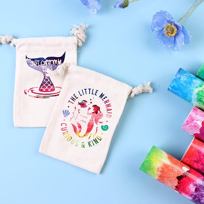 Tintnut Multicolor Watercolor Heat Transfer Vinyl, PU HTV sheets, easy cut &