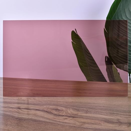 6 PCS Translucent Light Teal Cast Acrylic Sheets 8" x 12" x 0.118", Plexiglass