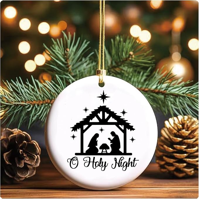 40 Pieces Christmas Nativity Stickers