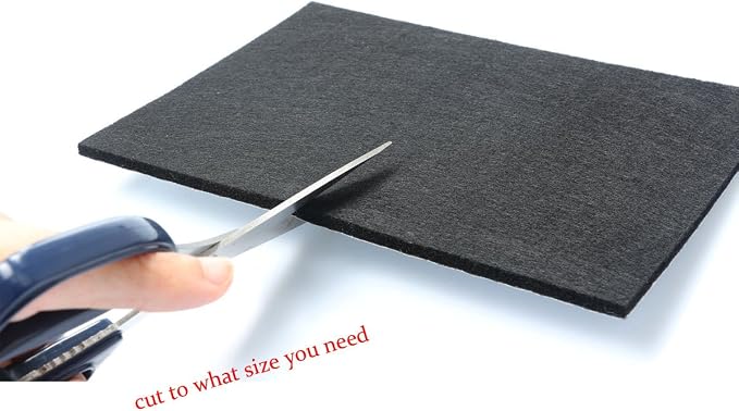 6" X 8" X 1/5" Thick Heavy Duty Felt Sheets