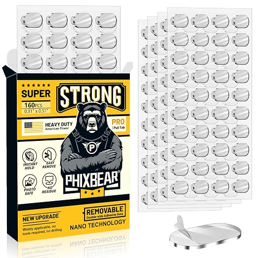 PHIXBEAR Medium-Pro Mounting Putty No Residue